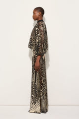 Iride Print Embroidered Tulle Blouse
WOMAN Pucci