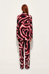 Labirinto Print Silk Twill Shirt
WOMAN Pucci