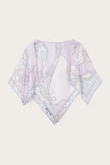 Orchidee Print Silk Cape Blouse
WOMAN Pucci