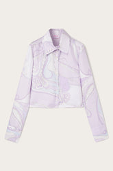 Orchidee Print Silk Twill Shirt
WOMAN Pucci