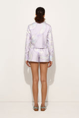 Orchidee Print Silk Twill Shirt
WOMAN Pucci