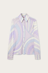 Iride Print Satin Jersey Shirt
WOMAN Pucci