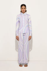 Iride Print Satin Jersey Shirt
WOMAN Pucci