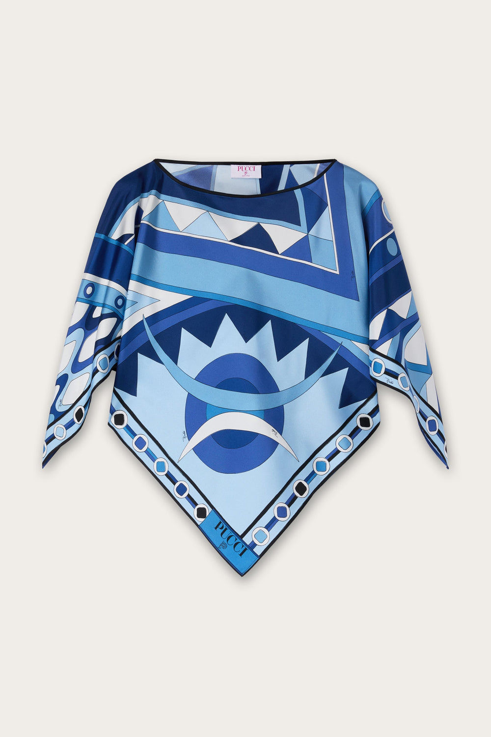 Vivara Print Cape Blouse
WOMAN Pucci