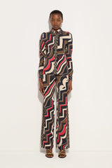 Istrice Print Straight-Leg Trousers
WOMAN Pucci
