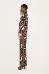 Istrice Print Straight-Leg Trousers
WOMAN Pucci