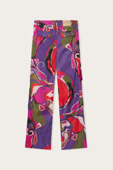 Orchidee Print Cargo Pants
WOMAN Pucci