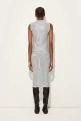 Marmo Print Midi Skirt in Jersey Lamé
WOMAN Pucci