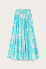 Orchidee Print Long Cotton Skirt
WOMAN Pucci