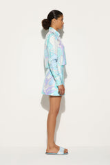 Orchidee Print Silk Miniskirt
WOMAN Pucci