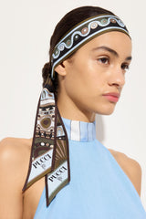 Mixed Print Silk Twill Scarf
WOMAN Pucci