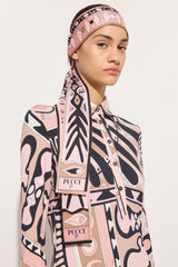 Angoli and Soleil Print Silk Twill Scarf
WOMAN Pucci