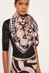 Soleil Print Wool and Silk Pashmina
WOMAN Pucci
