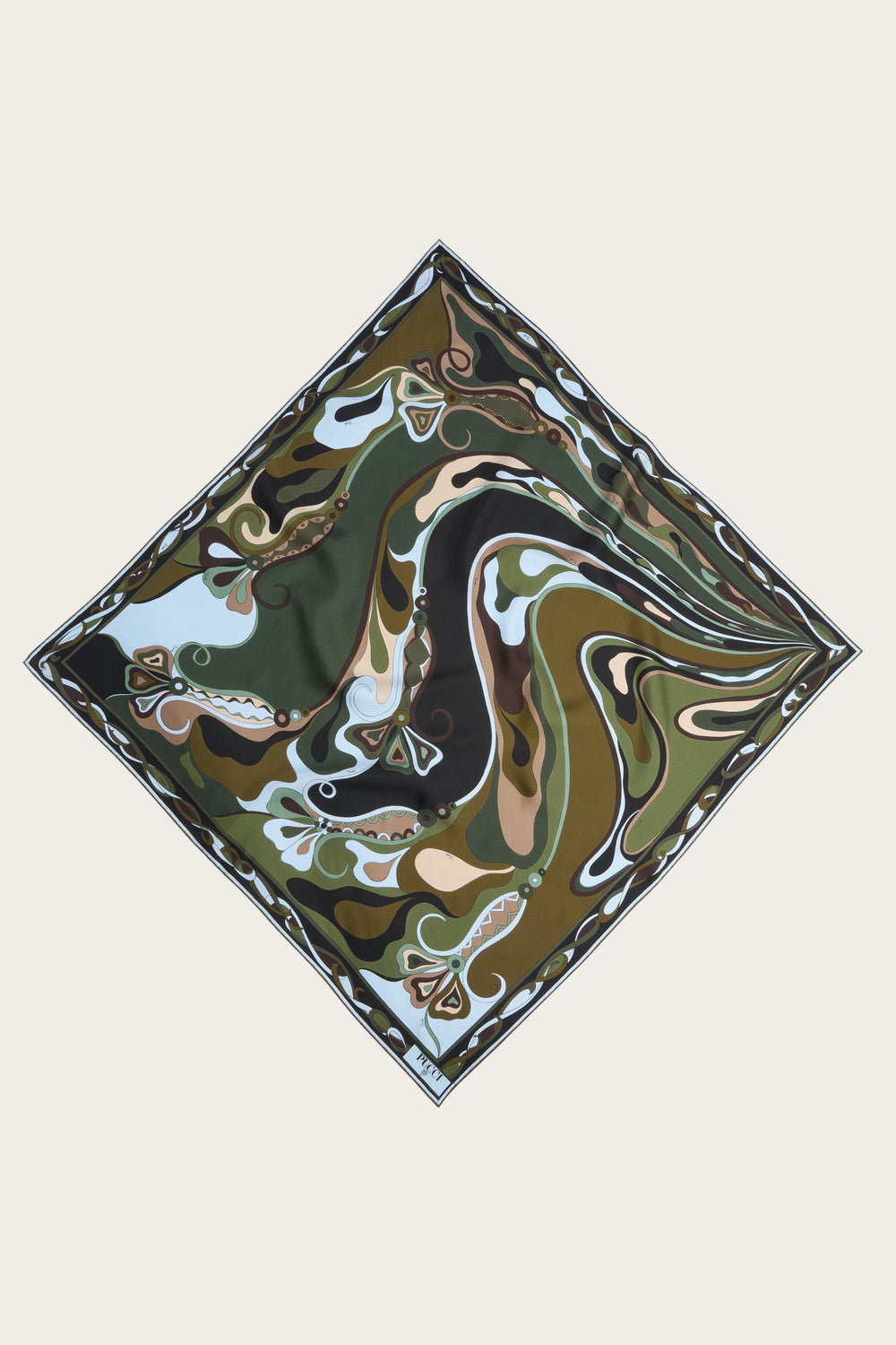 Orchidee Print Silk Carre
WOMAN Pucci