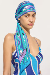 Labirinto Print Silk Triangle Scarf
WOMAN Pucci