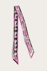 Vivara and Bouclé Print Silk Scarf
WOMAN Pucci