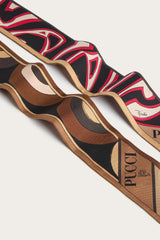Onde and Labirinto Print Silk Twill Scarf
WOMAN Pucci