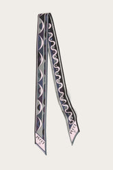 Iride and Rombi Print Silk Twill Scarf
WOMAN Pucci