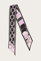 Iride and Istrice Print Silk Twill Scarf
WOMAN Pucci
