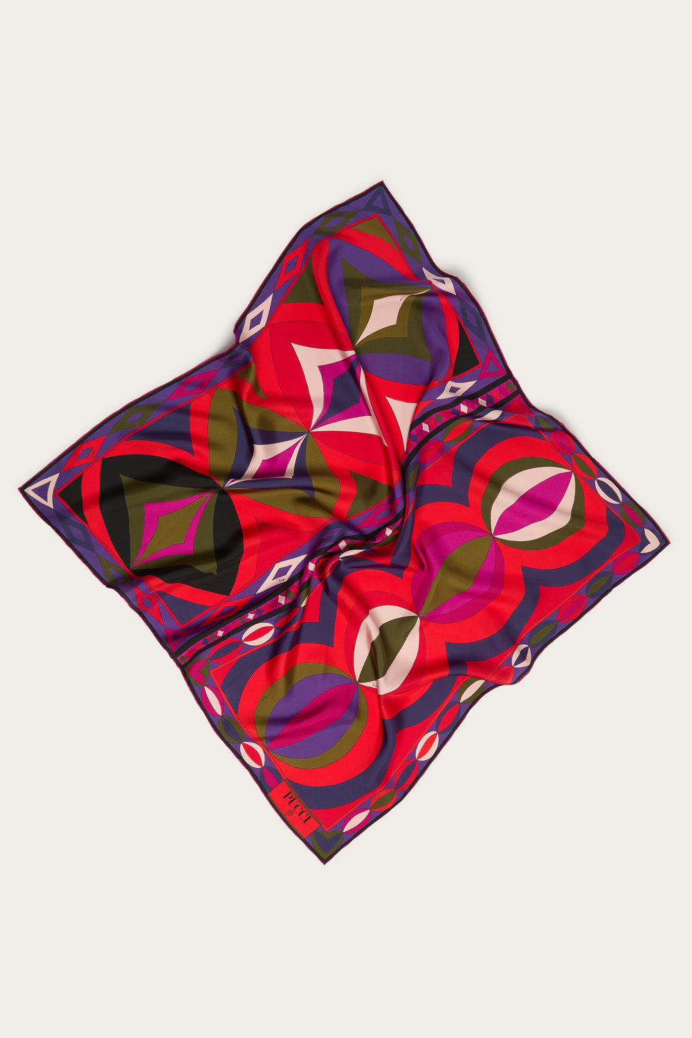 Collane Print Silk Twill Scarf
WOMAN Pucci