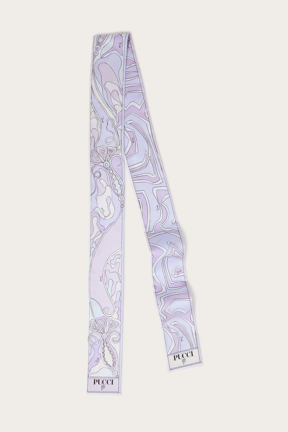 Labirinto and Orchidee Print Silk Twill Scarf
WOMAN Pucci