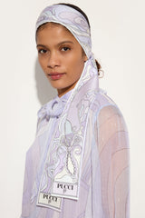 Labirinto and Orchidee Print Silk Twill Scarf
WOMAN Pucci