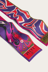 Labirinto and Orchidee Print Silk Twill Scarf
WOMAN Pucci