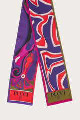 Labirinto and Orchidee Print Silk Twill Scarf
WOMAN Pucci