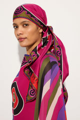 Astro Print Triangle Silk Scarf
WOMAN Pucci