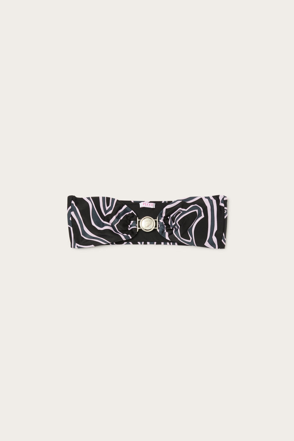 Labirinto Print Bandeau Bikini Top
WOMAN Pucci