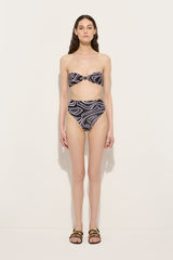 Labirinto Print High-Waisted Bikini Bottom
WOMAN Pucci