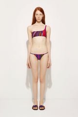 Iride Print One shoulder Bikini Top
WOMAN Pucci