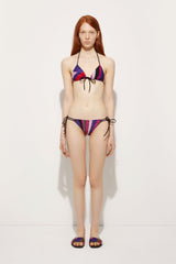 Iride Print Triangle Bikini Top
WOMAN Pucci
