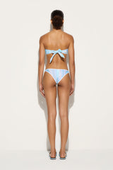Marmo Print Bandeau Bikini Top
WOMAN Pucci