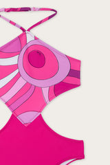 Marmo Print Cut-Out One-Piece Swimsuit
Pucci