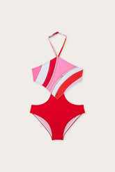 Iride Print Cut-Out One-Piece Swimsuit
Pucci