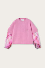 Sweater with Voile Sleeves
Pucci