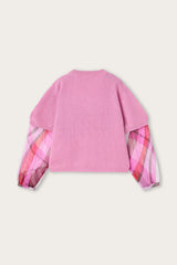Sweater with Voile Sleeves
Pucci