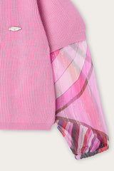 Sweater with Voile Sleeves
Pucci