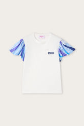 T-shirt with Printed Sleeves
Pucci