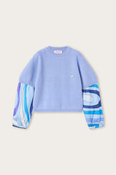 Sweater with Printed Sleeves
Pucci