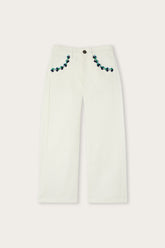 Flared Pants with Embroidered Details
Pucci