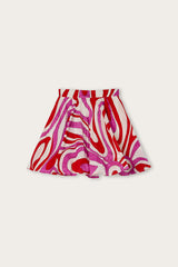 Marmo Print Ruffle Skirt
Pucci