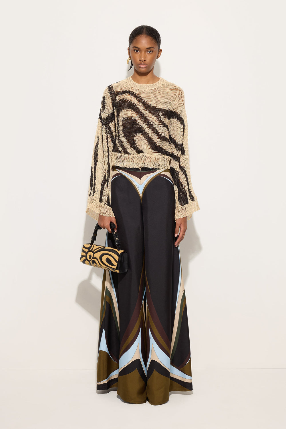 Linen Knit Sweater
 WOMAN Pucci