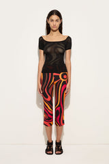 Marmo Print Capri Pants
 WOMAN Pucci