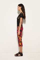 Marmo Print Capri Pants
 WOMAN Pucci