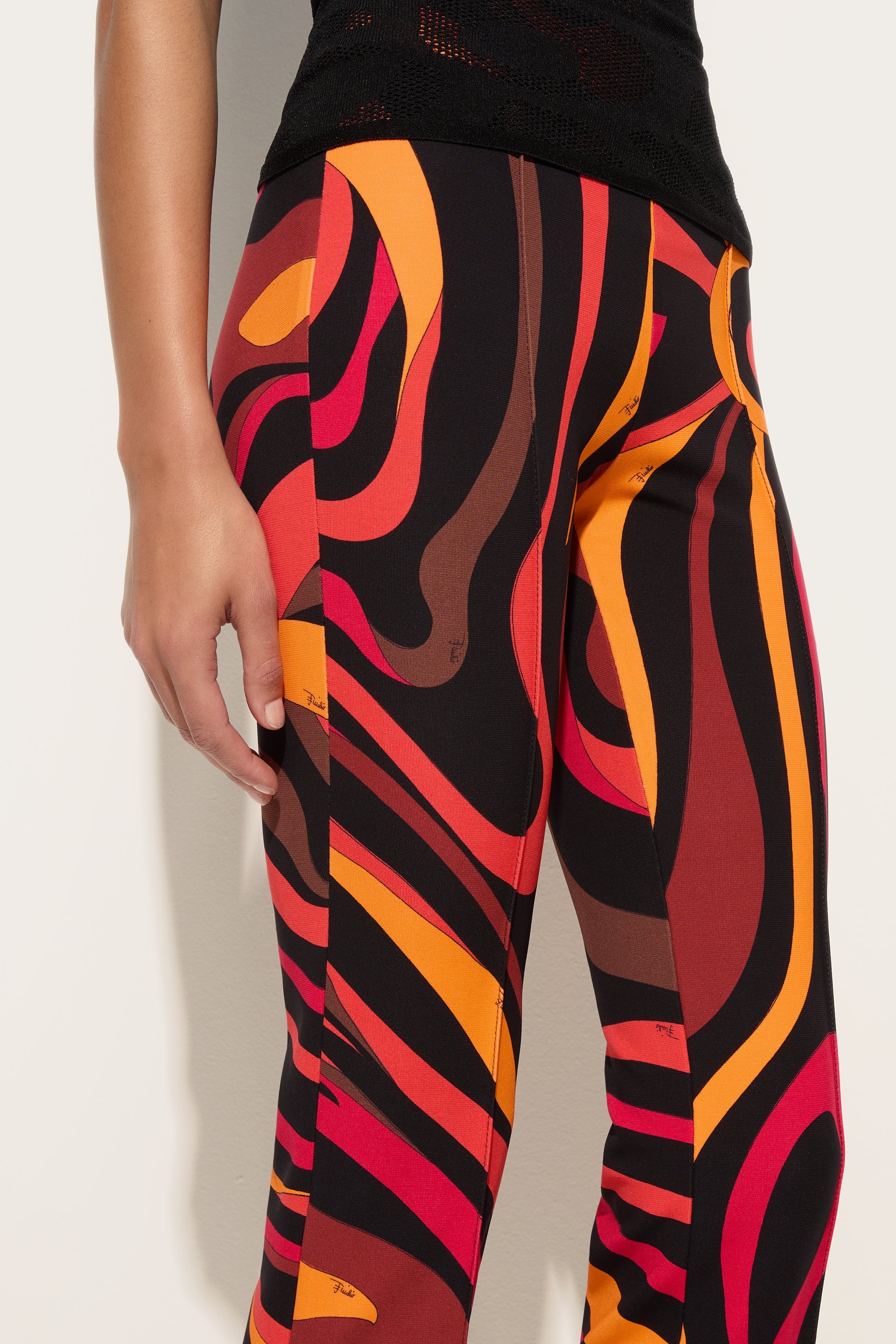 Marmo Print Capri Pants
 WOMAN Pucci