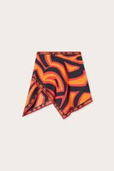 Labirinto Print Silk Scarf Skirt
 WOMAN Pucci