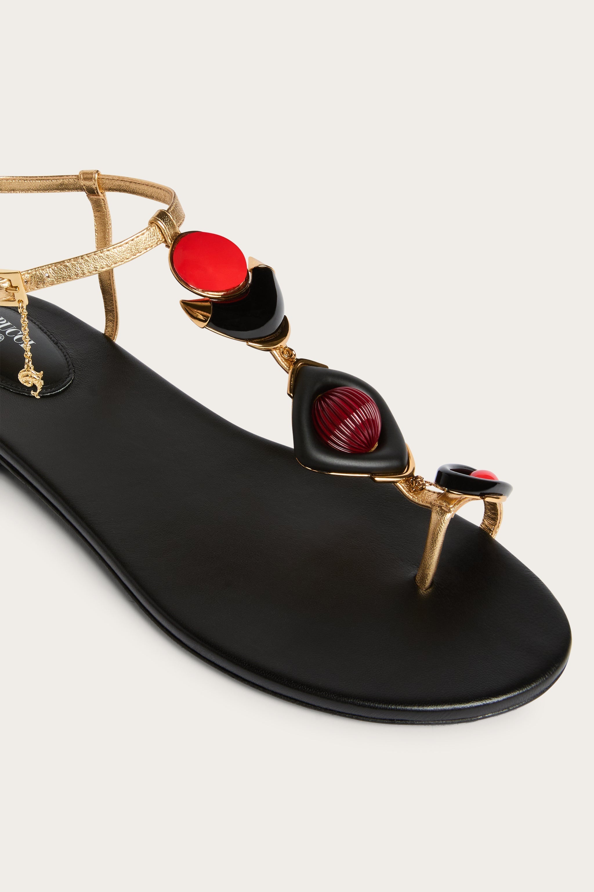 Bijoux Leather Sandals
 WOMAN Pucci