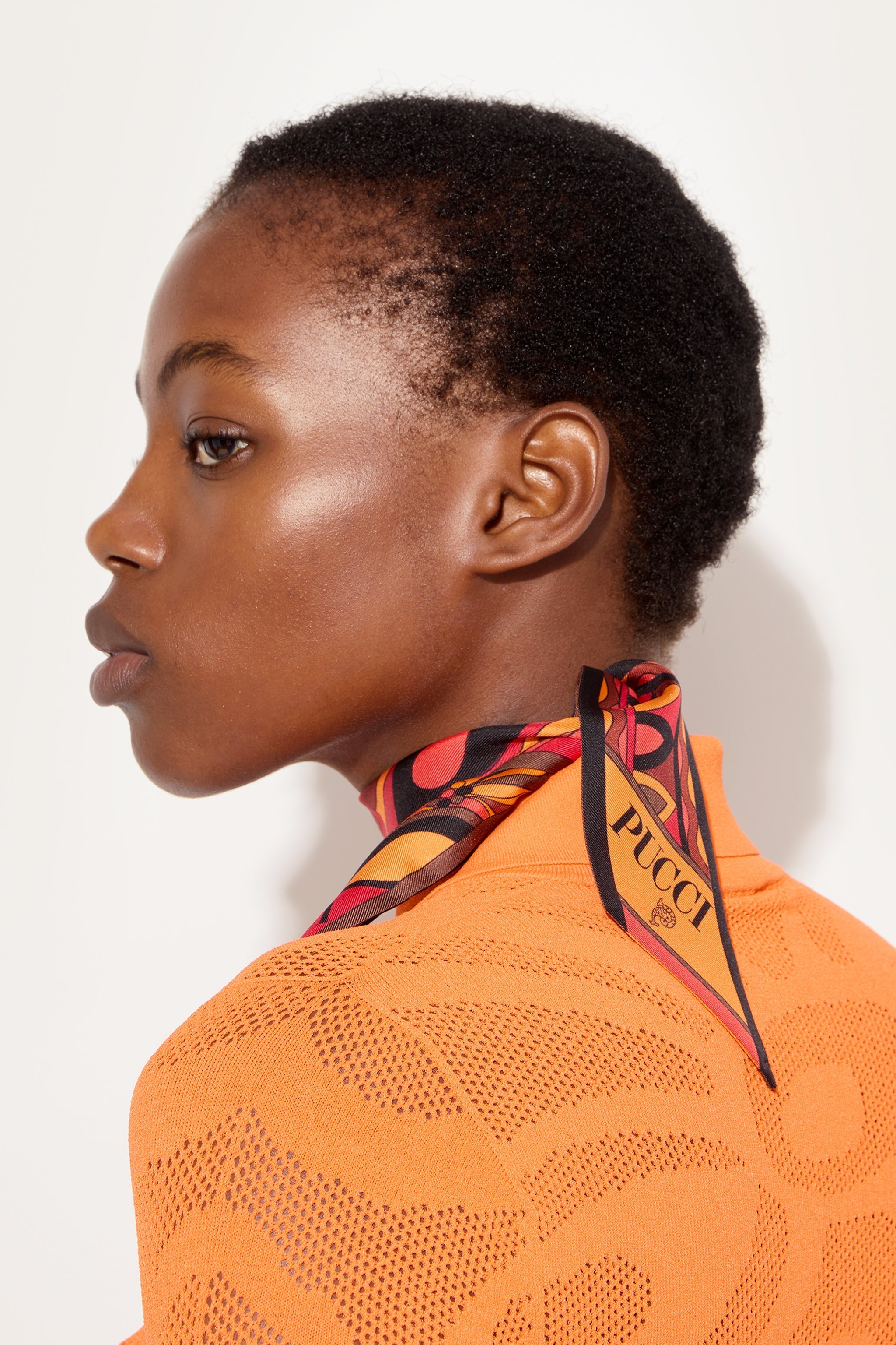 Mixed Print Silk Twill
 WOMAN Pucci